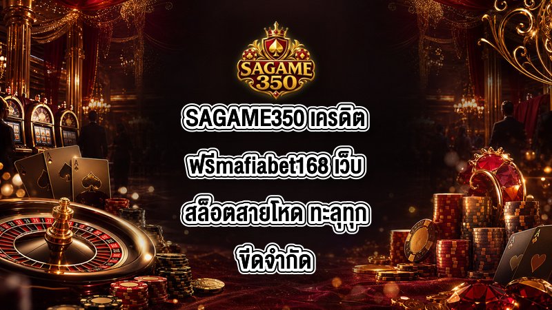 SAGAME350 เครดิตฟรีmafiabet168